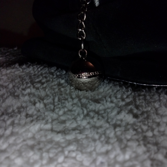 Victoria's Secret Black Satchel with Embossed Design - Picture 6 of 14